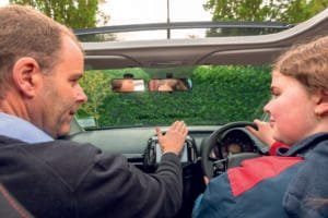 Parents and daughter