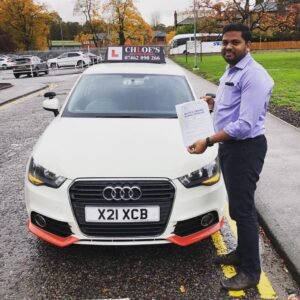 Chloe Banks learner pass