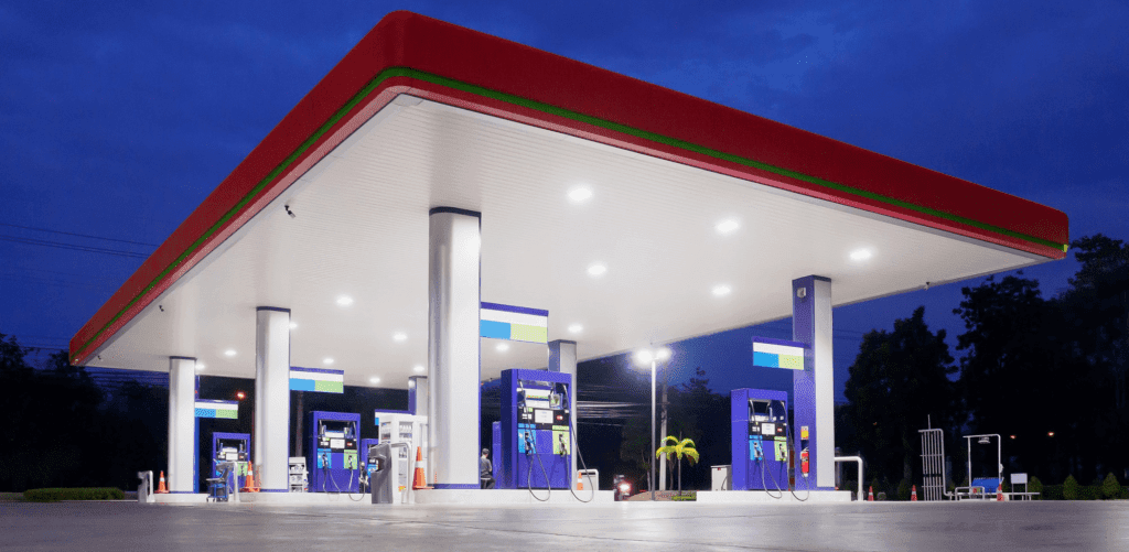 Get snacks from a shop or petrol station