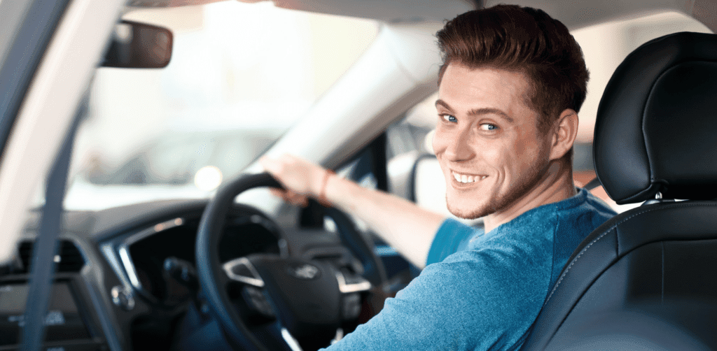 pass the driving test at a young age