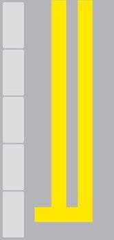 Double yellow lines