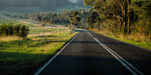 Driving on Country Roads