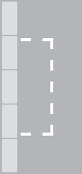 Parking bay markings