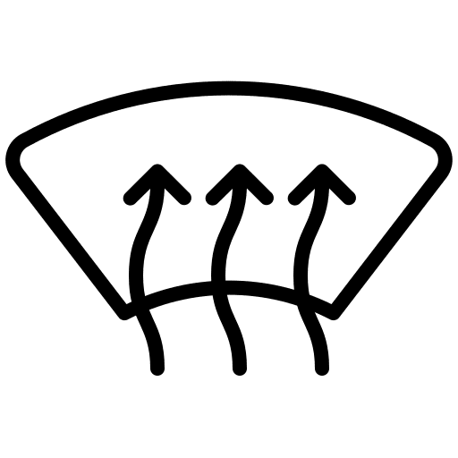 Front demister icon
