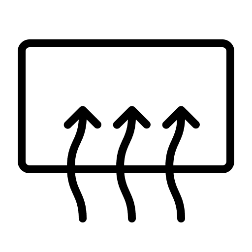 Rear demister icon