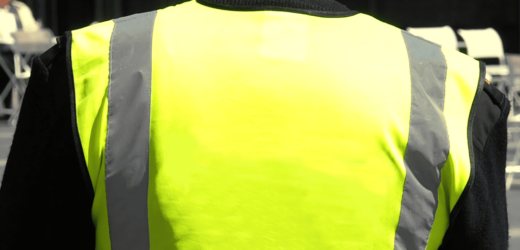 high-visibility jacket