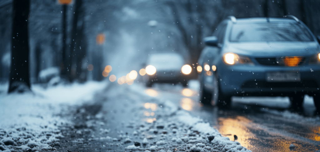 Sidelights in Different Weather Conditions